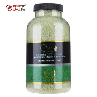 نمک دست و پا اسپیر دانه متوسط مدل  Mint salt وزن 1000 گرم