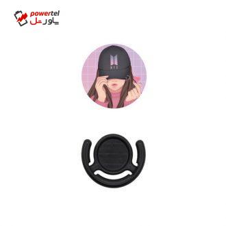 پایه نگهدارنده گوشی موبایل و تبلت پاپ سوکت مدل BTS پایه نگهدارنده گوشی موبایل و تبلت پاپ سوکت مدل BTS