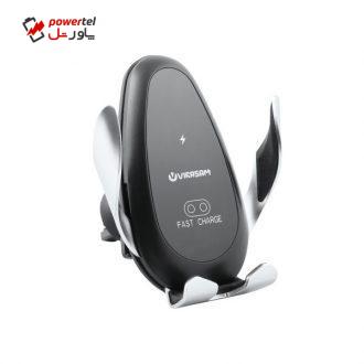 پایه نگهدارنده گوشی موبایل و شارژر بی سیم ویراسام مدل NITRA HW-02