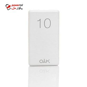 شارژر همراه اوآک مدل CLASSIC PC-10 ظرفیت 10000 میلی آمپر ساعت