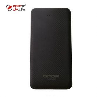 شارژر همراه اوندا مدل PB-01 ظرفیت 10000 میلی آمپر ساعت شارژر همراه اوندا مدل PB-01 ظرفیت 10000 میلی آمپر ساعت