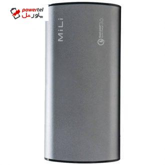 شارژر همراه میلی مدل HB-Q15 ظرفیت 15000 میلی آمپر ساعت شارژر همراه میلی مدل HB-Q15 ظرفیت 15000 میلی آمپر ساعت