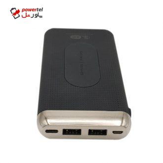 شارژر همراه کینگ کی پی اند پاور مدل WP-11 ظرفیت 10000 میلی آمپر ساعت شارژر همراه کینگ کی پی اند پاور مدل WP-11 ظرفیت 10000 میلی آمپر ساعت