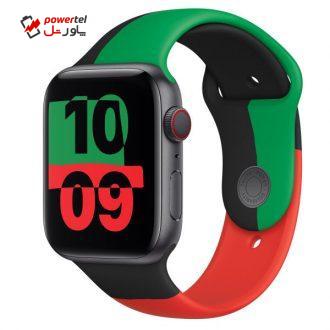 ساعت هوشمند اپل سری ۶ مدل بلک یونیتی Black Unity 44mm