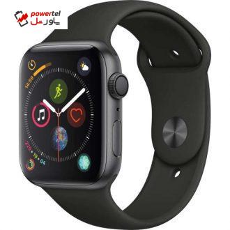 ساعت هوشمند اپل واچ سری 4 مدل 44mm Aluminum Case With Sport Band ساعت هوشمند اپل واچ سری 4 مدل 44mm Aluminum Case With Sport Band