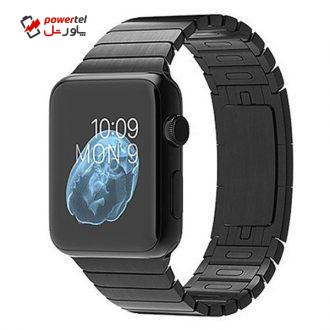 ساعت هوشمند اپل واچ مدل 42mm Space Black Stainless Steel Case with Space Black Link Bracelet ساعت هوشمند اپل واچ مدل 42mm Space Black Stainless Steel Case with Space Black Link Bracelet