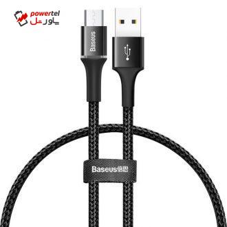 کابل تبدیل USB به microUSB باسئوس مدل CAMGH-D01 طول 0.25 متر کابل تبدیل USB به microUSB باسئوس مدل CAMGH-D01 طول 0.25 متر
