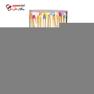 کبریت طرح شیشه رنگی کد kbt256