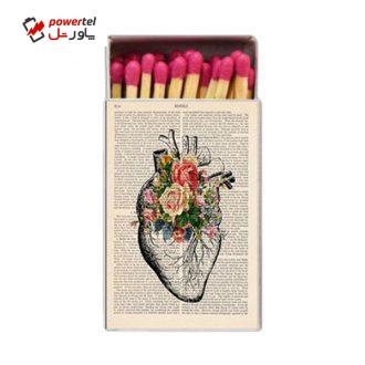 کبریت طرح قلب کد 720 کبریت طرح قلب کد 720