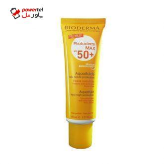 کرم ضد آفتاب بایودرما مدل PHOTODERM MAX AQUAFLUIDE حجم 40 میلی لیتر