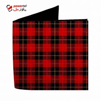 کیف پول طرح چهارخونه مدل G21 کیف پول طرح چهارخونه مدل G21