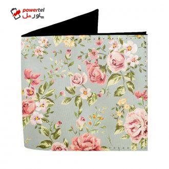 کیف پول طرح Flower مدل G41