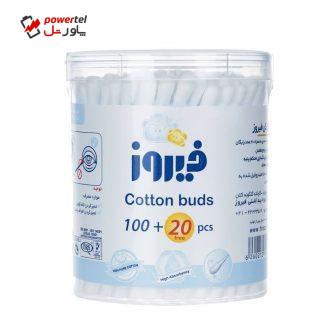 گوش پاک کن فیروز بسته 120 عددی