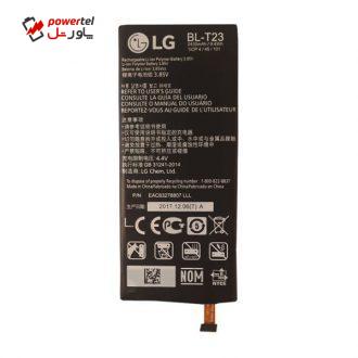 باتری موبایل مدل BL-T2312 ظرفیت 2430 میلی آمپر ساعت مناسب برای گوشی موبایل ال جی X CAM باتری موبایل مدل BL-T2312 ظرفیت 2430 میلی آمپر ساعت مناسب برای گوشی موبایل ال جی X CAM