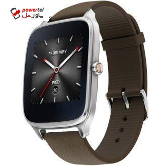 ساعت هوشمند ایسوس مدل Zenwatch 2 WI501Q New با بند لاستیکی و قابلیت شارژ سریع