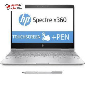 لپ تاپ 13 اینچی اچ پی مدل Spectre X360 13T-AC000S – B+قلم و کاور چرمی اورجینال