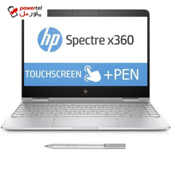 لپ تاپ 13 اینچی اچ پی مدل Spectre X360 13T-AC000S - B+قلم و کاور چرمی اورجینال