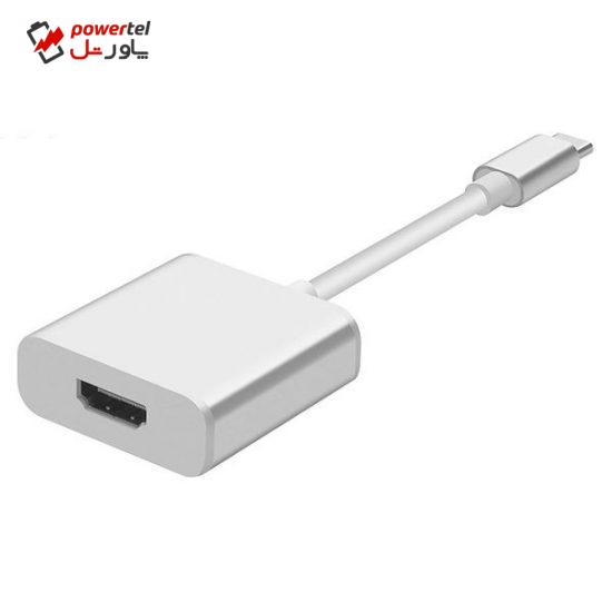 مبدل USB-C به HDMI مدل HC