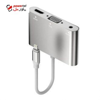 مبدل Lightning به HDMI وVGA  مدل P32