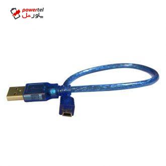کابل MINI USB اکتیو لینک مدل Transparent  به طول 3.0 متر