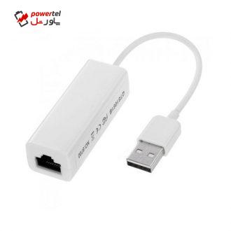 مبدل USB به Ethernet مدل NV-9001 مبدل USB به Ethernet مدل NV-9001