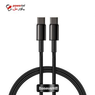 کابل USB-C باسئوس مدل CATWJ-A01 طول 2 متر کابل USB-C باسئوس مدل CATWJ-A01 طول 2 متر