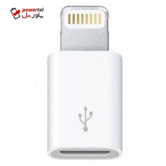 مبدل microUSB به لایتنینگ ام تی چهار مدل LA1 مبدل microUSB به لایتنینگ ام تی چهار مدل LA1