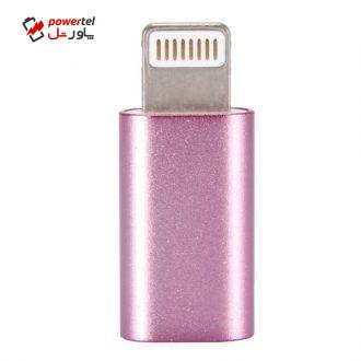 مبدل microUSB به لایتنینگ مدل MI01 مبدل microUSB به لایتنینگ مدل MI01