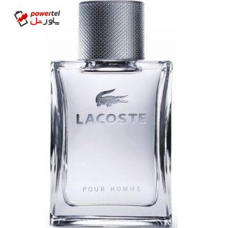 ادو تویلت مردانه لاگوست مدل Lacoste Pour Homme حجم 100 میلی لیتر