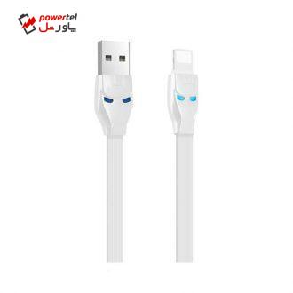 کابل تبدیل USB به Lightning هوکو مدل U14 steel به طول 1.2 متر