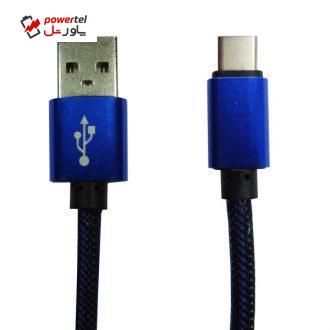 کابل تبدیل USB به USB-C مدل C2563 طول 0.32 متر