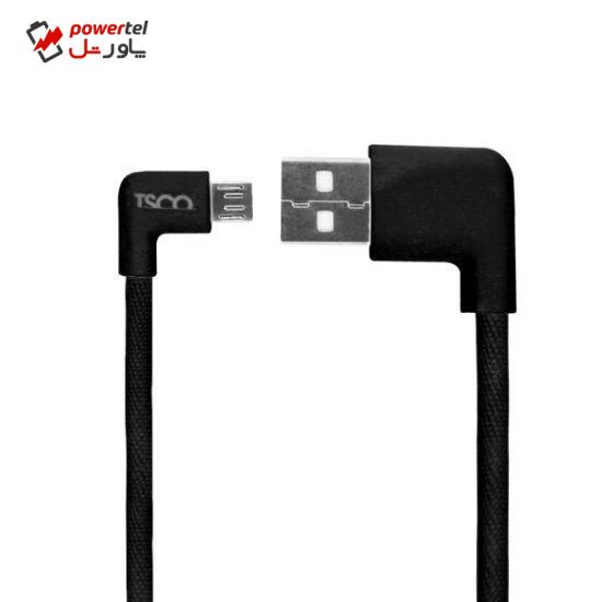 کابل تبدیل USB به microUSB تسکو مدل tc59n طول 0.2 متر