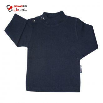 تی شرت آستین بلند بچگانه آدمک کد 145401 رنگ سرمه ای