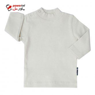 تی شرت آستین بلند بچگانه آدمک کد 145401 رنگ سفید