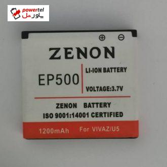 باتری موبایل مدل EP500  ظرفیت 1200 میلی آمپر مناسب برای گوشی موبایل سونی اریکسون VIVA/U5