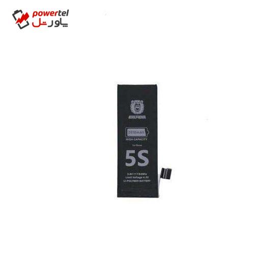 باتری موبایل کالفونا مدل C5s ظرفیت 2010 میلی آمپر ساعت مناسب برای گوشی موبایل اپل iphone 5s