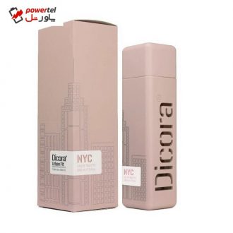 ادو تویلت زنانه دیکورا یوربن فیت مدل NYC حجم 100 میلی لیتر ادو تویلت زنانه دیکورا یوربن فیت مدل NYC حجم 100 میلی لیتر