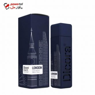ادو تویلت مردانه دیکورا یوربن فیت مدل LONDON حجم 100 میلی لیتر ادو تویلت مردانه دیکورا یوربن فیت مدل LONDON حجم 100 میلی لیتر