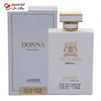 ادو پرفیوم زنانه جاسپر پرفیوم مدل DONNA حجم 100 میلی لیتر ادو پرفیوم زنانه جاسپر پرفیوم مدل DONNA حجم 100 میلی لیتر