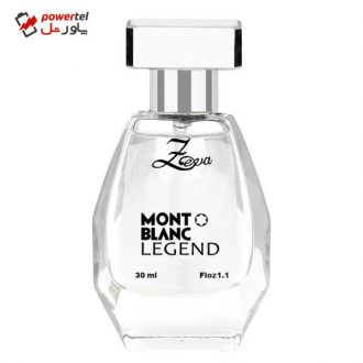 ادو پرفیوم مردانه زوا مدل Mont Blanc Legend حجم 30 میلی لیتر