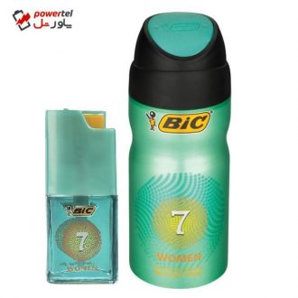 اسپری زنانه بیک مدل 7 حجم 150 میلی لیتر به همراه عطر جیبی زنانه بیک مدل 7 حجم 7 میلی لیتر اسپری زنانه بیک مدل 7 حجم 150 میلی لیتر به همراه عطر جیبی زنانه بیک مدل 7 حجم 7 میلی لیتر