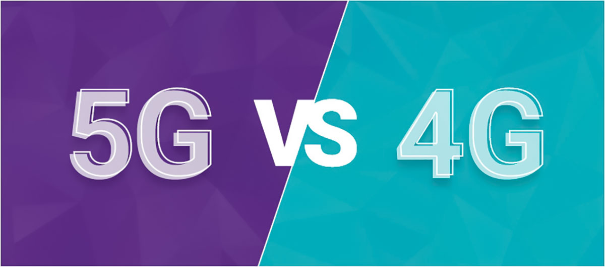 اینترنت 5G چقدر 4G سریع‌تر است؟