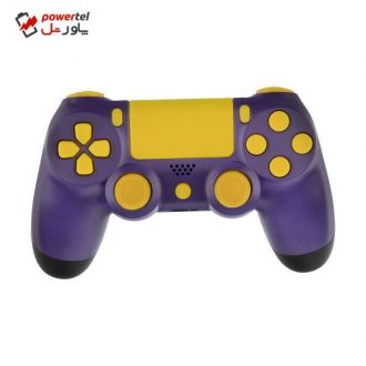دسته بازی پلی استیشن ۴ سونی مدل DualShock4 طرح PURPLE & YELLOW