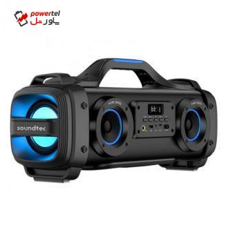 اسپیکر بلوتوثی قابل حمل پرودا مدل Soundtec PD-PRTSPK-BK