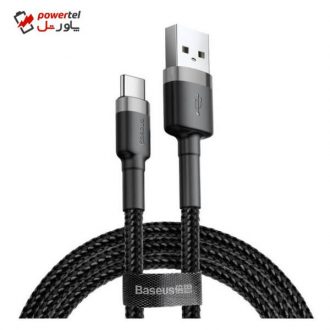 کابل تبدیل USB به USB-C باسئوس مدل CAFULE CATKLF-BG1 طول 1 متر کابل تبدیل USB به USB-C باسئوس مدل CAFULE CATKLF-BG1 طول 1 متر