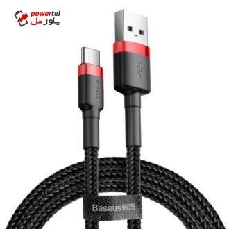 کابل تبدیل USB به USB-C باسئوس مدل CATKLF-B Cafule طول 1 متر