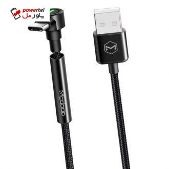 کابل تبدیل USB به USB-C مک دودو مدل CA_6681 طول 2 متر کابل تبدیل USB به USB-C مک دودو مدل CA_6681 طول 2 متر