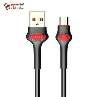 کابل تبدیل USB به microUSB ارلدام مدل EC-082M طول 1 متر
