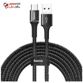 کابل تبدیل USB به microUSB باسئوس مدل CAMGH-E01 طول 3 متر