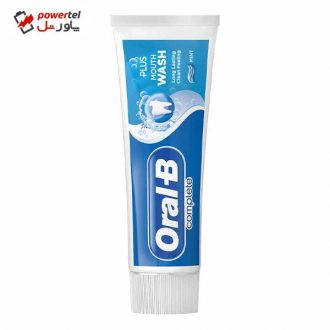 خمیر دندان اورال-بی سری Complete مدل PLUS MOUTH WASH حجم 75 میلی لیتر